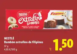 Lidl Nestlé bombón extrafino de filipinos oferta