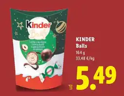 Lidl Kinder Balls oferta
