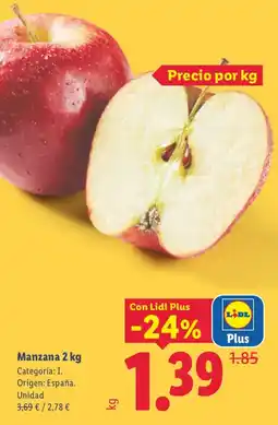 Lidl Manzana oferta