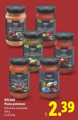 Lidl Deluxe Pesto prémium oferta