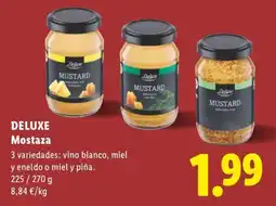 Lidl Deluxe Mostaza oferta