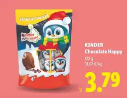 Lidl Kinder Chocolate Happy oferta