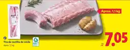 Lidl Tira de costilla de cerdo oferta