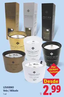 Lidl Livarno vela / mikado oferta