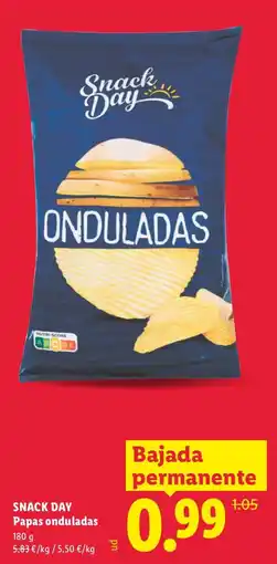 Lidl Snack Day papas onduladas oferta