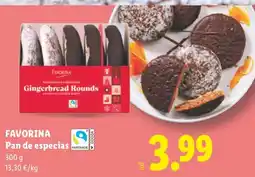 Lidl Favorina pan de especias oferta