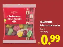 Lidl favorina jaleas azucaradas oferta