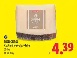 Lidl Roncero cuña de oveja viejo oferta