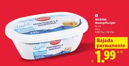 Lidl Milbona mantequilla light oferta