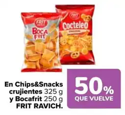 Carrefour Frit Ravich chips y snacks crujientes oferta