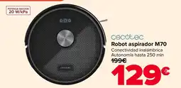 Carrefour cecotec robot aspirador m70 oferta
