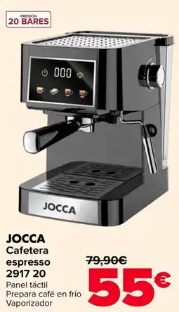 Carrefour Jocca cafetera espresso 2917 20 oferta