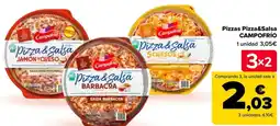 Carrefour Campofrío Pizzas Pizza&Salsa oferta