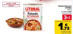 Carrefour Litoral fabada asturiana oferta