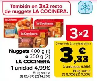 La cocinera nuggets