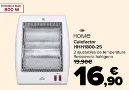 Carrefour Home calefactor HHH1800-25 oferta