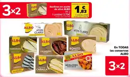 Carrefour Albo sardinas en aceite de oliva oferta