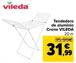 Carrefour Vileda tendedero de aluminio Crono VILEDA oferta