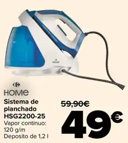 Carrefour Home sistema de planchado hsg2200-25 oferta