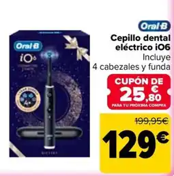Carrefour Oral-B cepillo dental eléctrico iO6 oferta