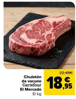 Carrefour Carrefour Chuleton de vacuno oferta