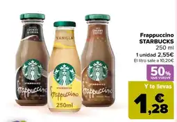 Carrefour Starbucks Frappuccino oferta