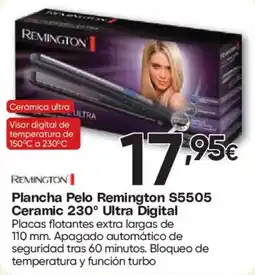 Hiper FROIZ Remington Plancha Pelo S5505 Ceramic 230° Ultra Digital oferta