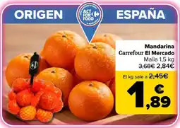 Carrefour Carrefour El Mercado mandarina oferta