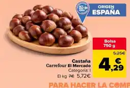 Carrefour Carrefour El Mercado Castaña oferta