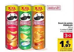 Carrefour Pringles snack de patata oferta