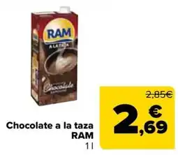 Carrefour Ram chocolate a la taza oferta