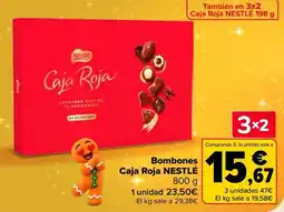 Carrefour Caja Roja NESTLÉ oferta