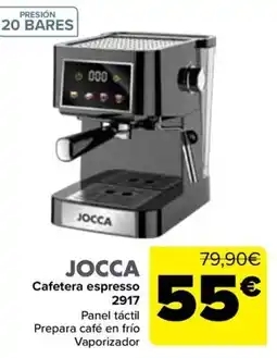 Carrefour Jocca cafetera espresso 2917 oferta