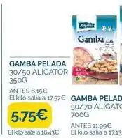 Supermercados La Despensa Abordo - gamba pelada oferta