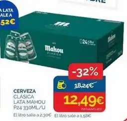 Supermercados La Despensa Mahou - cerveza oferta
