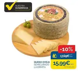 Supermercados La Despensa La ermita - queso oveja semicurado oferta