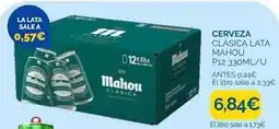 Supermercados La Despensa Mahou - cerveza oferta