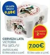 Supermercados La Despensa Victoria - cerveza lata oferta