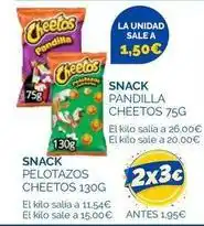 Supermercados La Despensa Cheetos - snack oferta