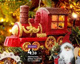 Leroy Merlin Adorno tren glitter oferta