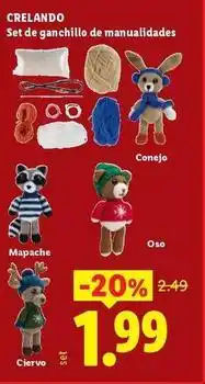Ocine Crelando - set de ganchillo de manualidades oferta