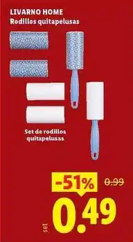 Ocine Livarno home - rodillos quitapelusas oferta