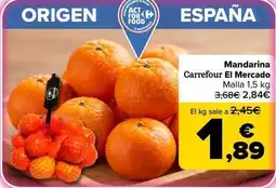 Carrefour Carrefour - mandarina el mercado oferta