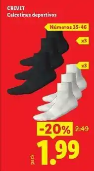 Ocine Crivit - calcetines deportivos oferta