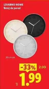 Ocine Livarno home - reloj de pared oferta