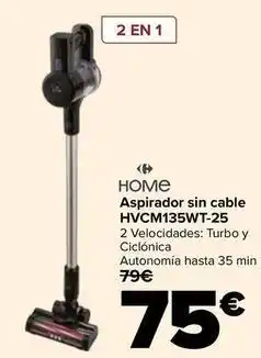 Carrefour Carrefour home - aspirador sin cable hvcm135wt-25 oferta