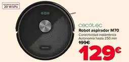 Carrefour Cecotec - robot aspirador m70 oferta