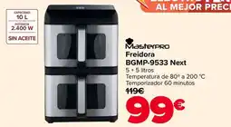 Carrefour Masterpro - freidora bgmp-9533 next oferta