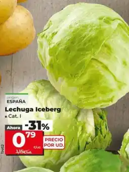 Dia Lechuga iceberg oferta