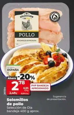 Dia Seleccion de dia - solomillos de pollo oferta